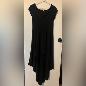 Black High/Low Dress